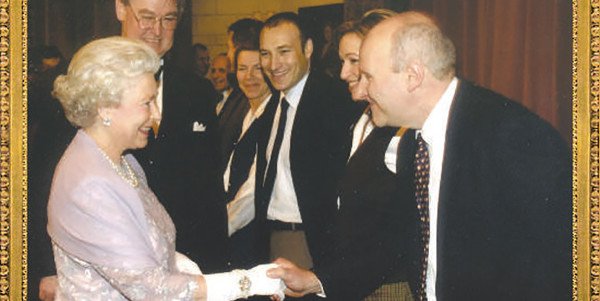 Mousetrap meets HM the Queen and HRH The Duke of Edinburgh