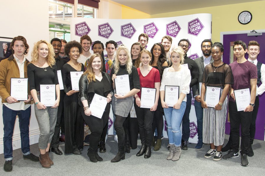 Society of London Theatre awards Laurence Olivier Bursaries 2017