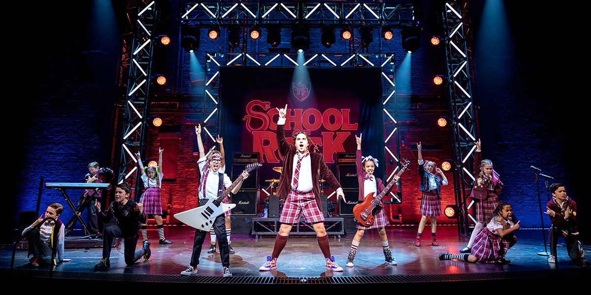 The cast of School Of Rock The Musical