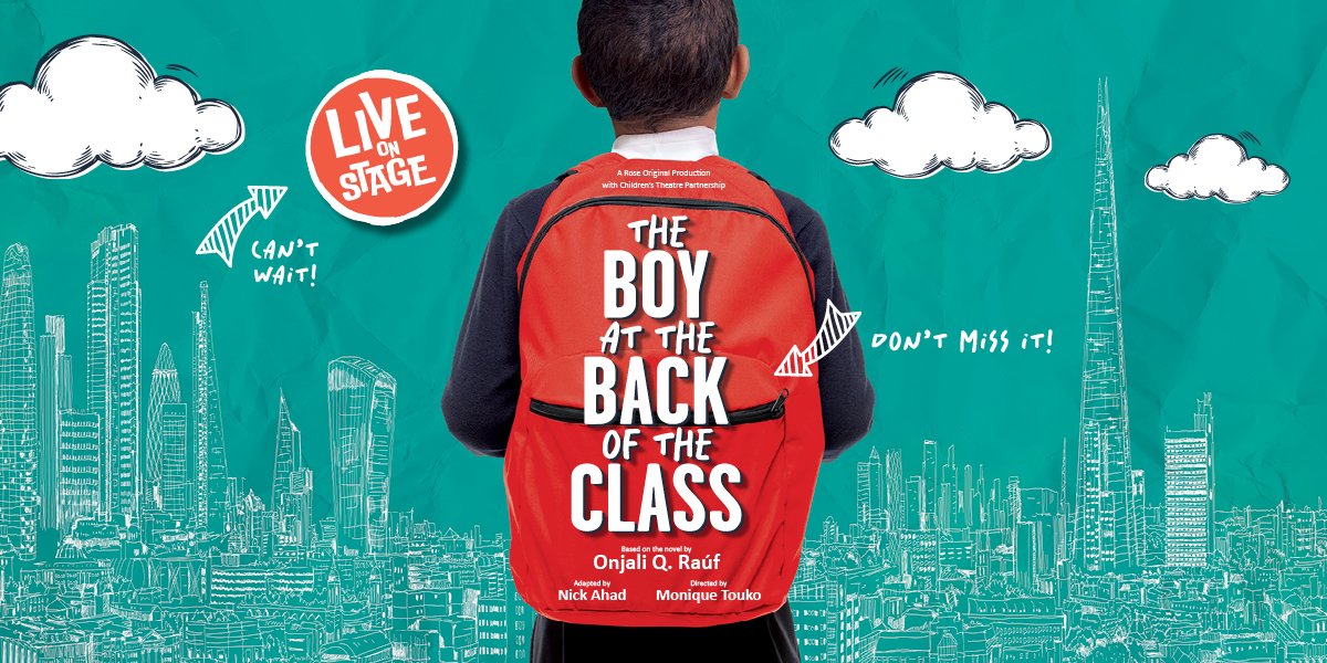 The Boy At The Back Of The Class. A boy with a red rucksack.