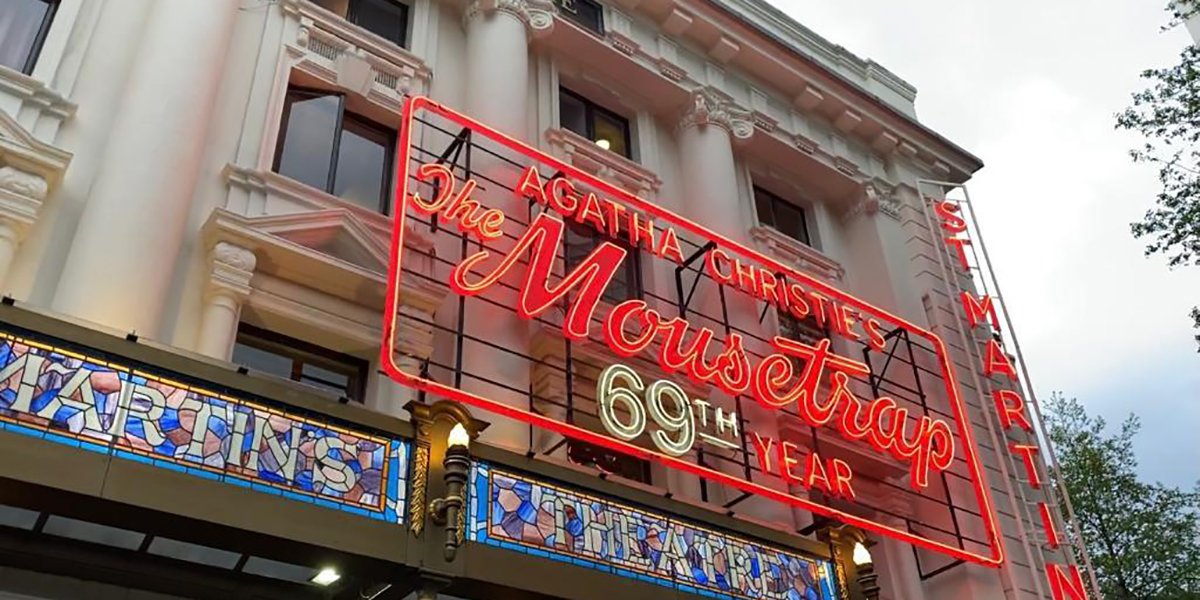 Our trip to the reopening of The Mousetrap