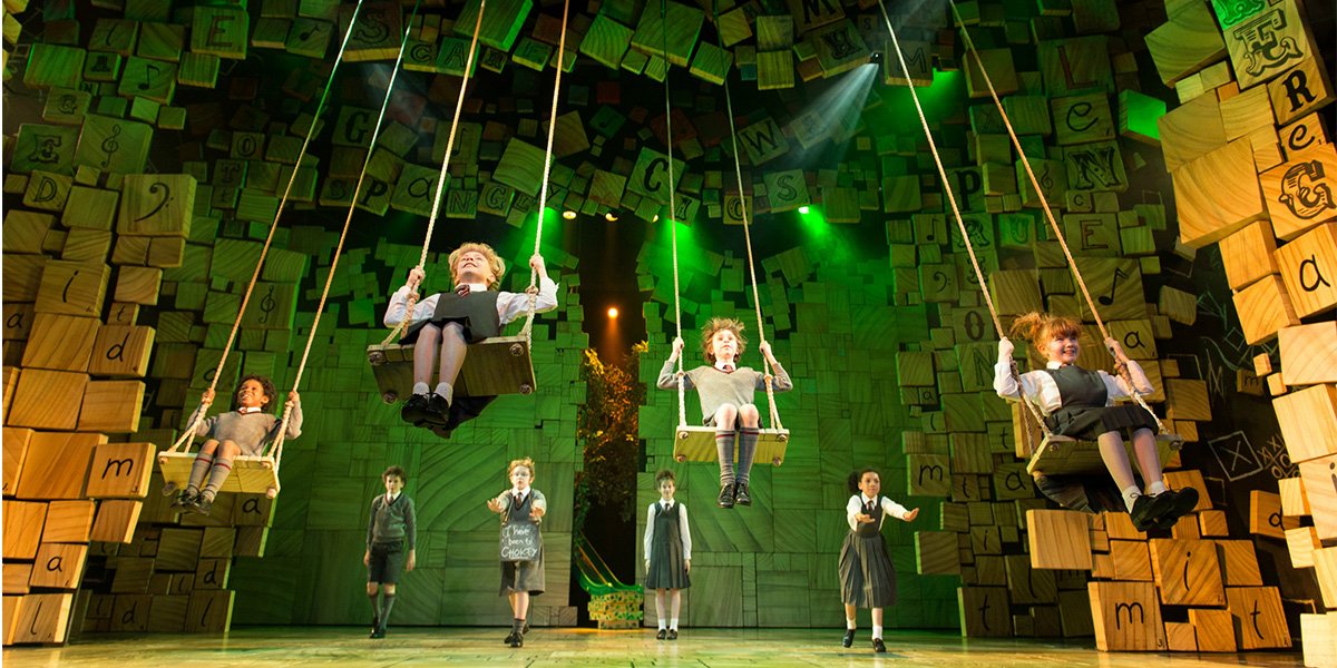 'When I Grow Up' Matilda production shot