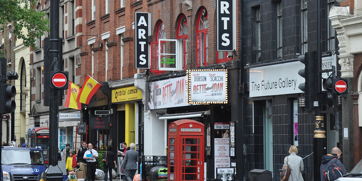 The Arts Theatre is London's West End's smallest