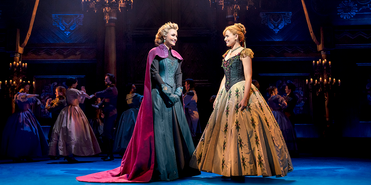 Disney s Frozen Samantha Barks Elsa Stephanie McKeon Anna Ensemble