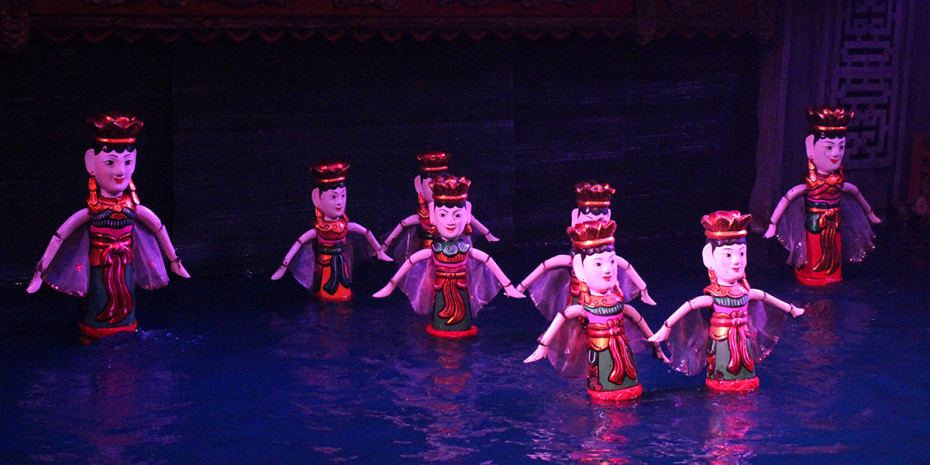 Hanoi Water Puppet show shcpco