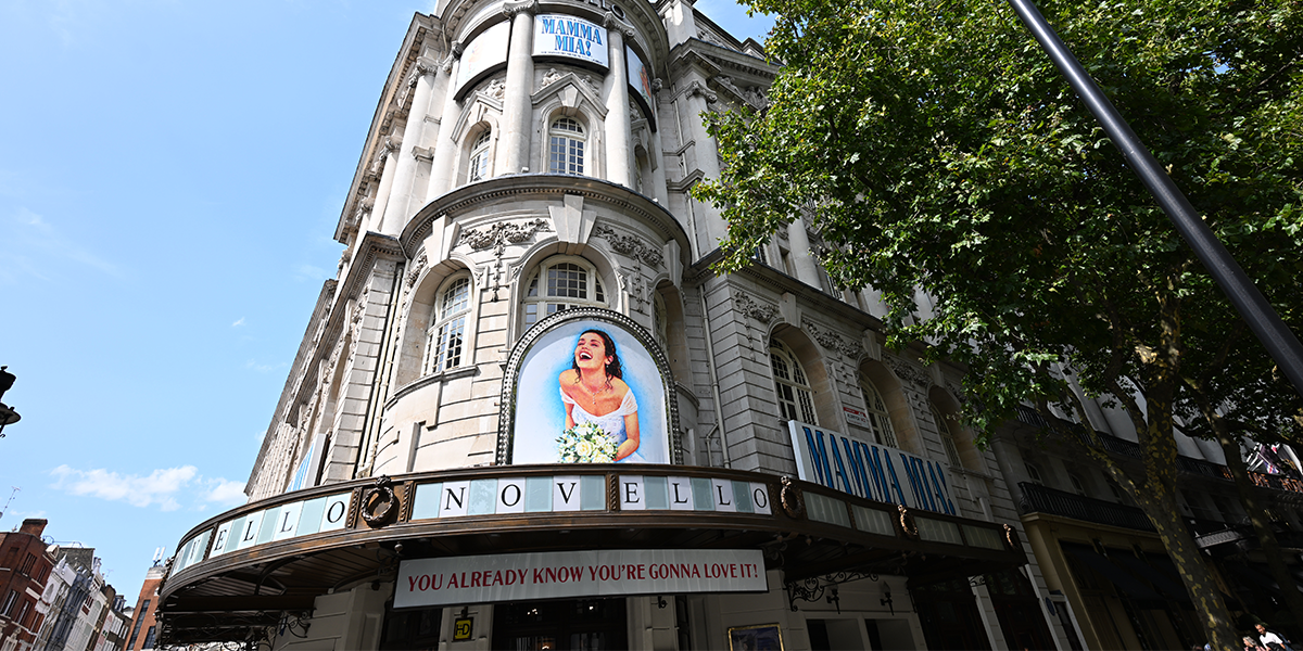 Novello Theatre, London. Photo by Kate Green.